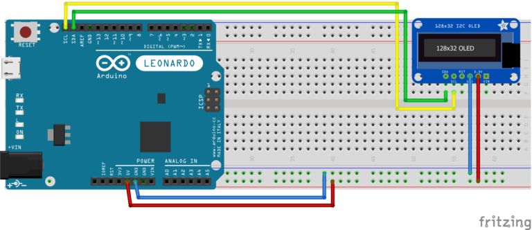 ssd1306 arduino i2c example